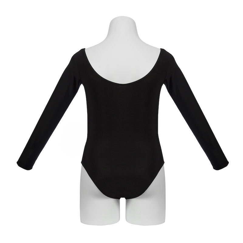 DAISY-G MAILLOT LONG SLEEVE BLACK